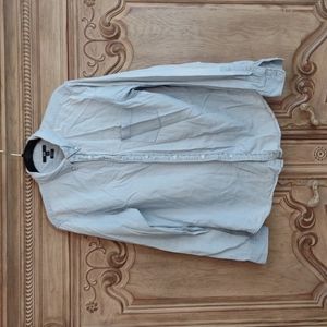 Uniqlo, Ines De La Fressange Long sleeve jean shirt